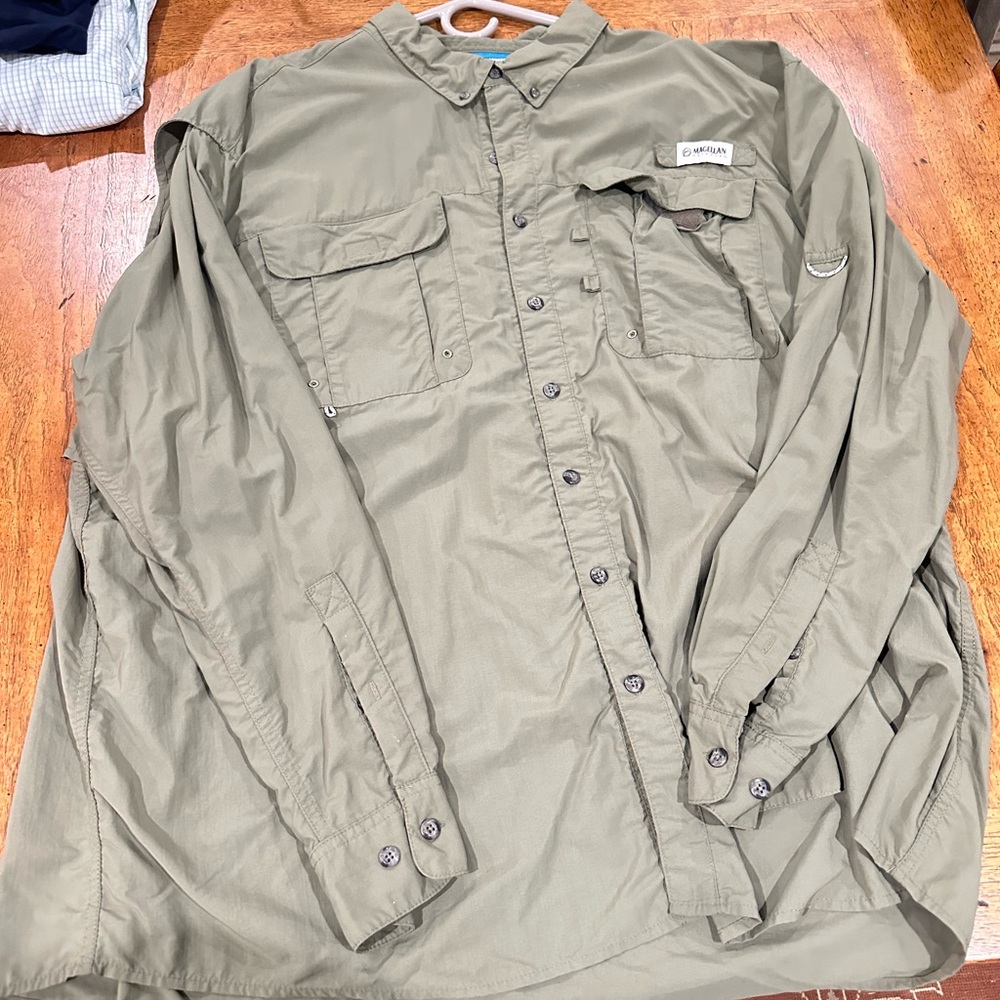 Men’s Magellan outdoors Long Sleeve Button Down